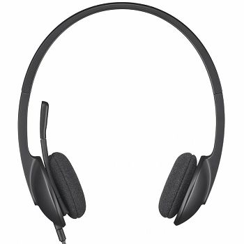 LOGITECH Corded USB Headset H340 - EMEA - BLACK