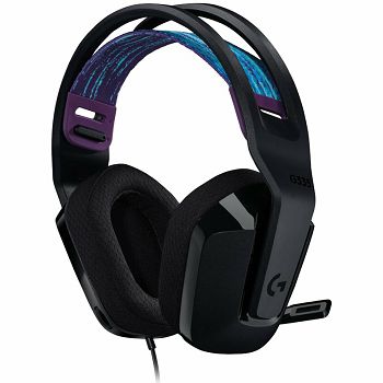 LOGITECH G335 Wired Gaming Headset - BLACK - 3.5 MM - EMEA - 914