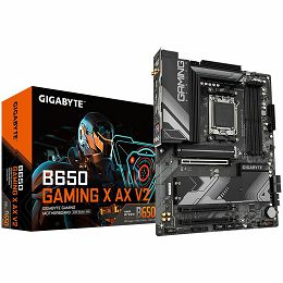 GIGABYTE MB B650 GAMING X AX V2 (AM5. 4xDDR5 128, 1x PCI-E 4.0 x16x16, 2x PCI-E 3.0 x16x1, 4x SATA, 3x M.2 PCIe 4.0, 3x USB Gen1, 1x USB Gen2, 3x USB 2.0, 1x USB 3.2 Gen 2 Type-C, 1xHDMI, 1xDP, AMD Wi