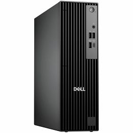 Dell Pro Slim QCS1250, 180W, Intel Core  i3-14100 (4C, 4.7GHz), 16GB DDR5 4800MT/s, M.2 512GB SSD, Integrated Graphics, DP/HDMI/USB-C/USB-A/RJ-45, Speaker, Kyb/Mouse, TPM 2.0, Win11 Pro, PS NBD 3Y