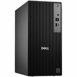 Dell Pro Tower Plus QBT1250, 260W, Ultra 7 265 (R) (13 TOPS NPU, 20 cores, up to 5.3GHz), 1x16GB 5600 MT/s, 512GB SSD TLC, Intel Integrated, Speaker, 3xDP, 2xUSB-C, 8xUSB-A, RJ-45, Mouse/Kb, Ubuntu, 3