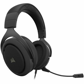 CORSAIR HS50 PRO STEREO Gaming Headset, Carbon (EU Version)