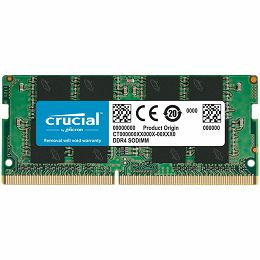CRUCIAL Basics 16GB DDR4-2666 SODIMM CL19 (8Gbit/16Gbit)