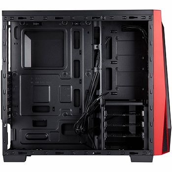 Corsair Carbide Series SPEC-04 Mid-Tower Gaming Case — Black/Red