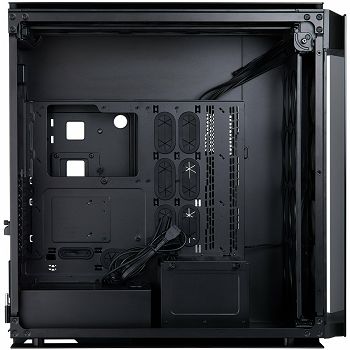 Corsair Chassis Obsidian Series 1000D Super-Tower Case - Case Material Steel, Aluminum, Tempered Glass, Maximum GPU Length 400mm, Maximum PSU Length 225mm, Maximum CPU Cooler Height 180mm, Case Expans