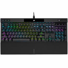 Corsair gaming keyboard K70 RGB PRO RGB LED OPX PBT Keycaps black