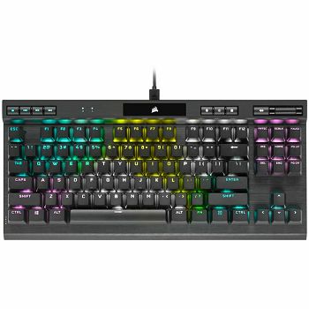 Corsair gaming keyboard K70 TKL RGB CS MX Red