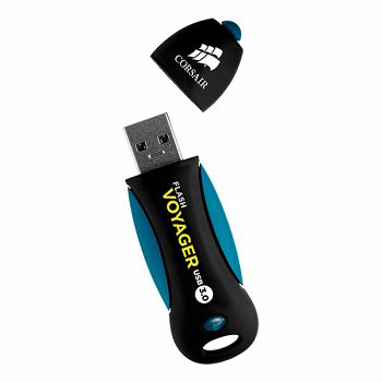 Corsair USB drive Flash Voyager USB 3.0 256GB, Read 190MBs - Write 90MBs, Plug and Play, EAN:0843591070560