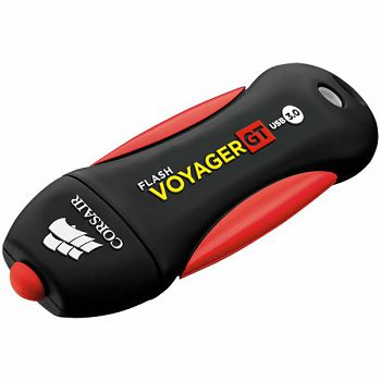 Corsair Flash Voyager GT USB 3.0 64GB, Read 390MBs - Write 80MBs, Plug and Play