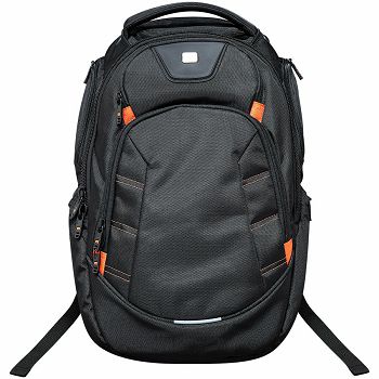 CANYON Backpack for 15.6 laptop, black (Material: 1680D Polyester)