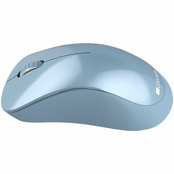 Canyon  2.4 GHz  Wireless mouse ,with 3 buttons, DPI 1200, Battery:AAA*2pcs  ,Blue67*109*38mm 0.063kg