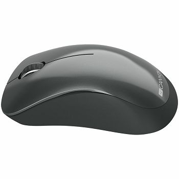 Canyon  2.4 GHz  Wireless mouse ,with 3 buttons, DPI 1200, Battery:AAA*2pcs,Black,67*109*38mm,0.063kg