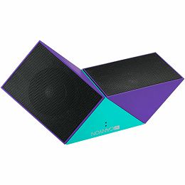 CANYON BSP-4 Transformer Bluetooth Speaker, BT V5.0, Jieli AC6925, 360 degree rotation, Built in microphone, TF card support, 3.5mm AUX, micro-USB port, 800mAh polymer battery, blue-purple, 7.1*35.6mm