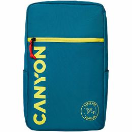 CANYON cabin size backpack for 15.6" laptop, polyester ,dark green