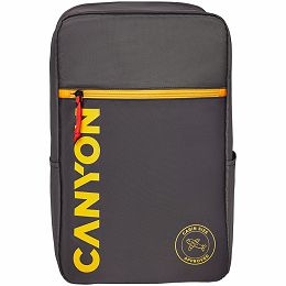 CANYON cabin size backpack for 15.6" laptop ,polyester ,gray