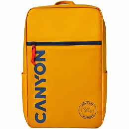 CANYON cabin size backpack for 15.6" laptop ,polyester ,yellow