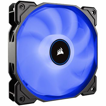 Corsair AF140 LED Low Noise Cooling Fan, Single Pack - Blue