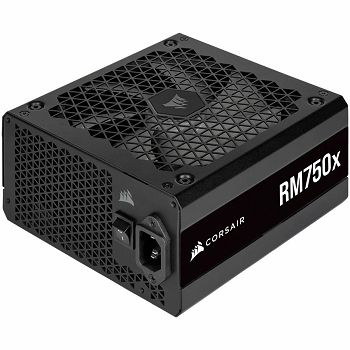 Corsair RMx Series (2021), RM750x, 750 Watt, GOLD, Fully Modular Power Supply, EU Version