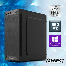 Avenio ProOffice Intel Core i5 10400 2.90GHz 8GB 256GB NVMe SSD DVDRW W10P Intel UHD Graphics 630 P/N: 02241877