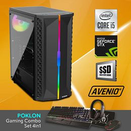 Avenio OptiGamer Intel Core i5 10400F 2.90GHz 16GB 512GB NVMe SSD W10P nVidia GeForce GTX 1660 OC 6GB GDDR6 + Poklon P/N: 02241993