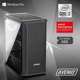 Avenio TopGamerXT Intel Core i3 10100F 3.60GHz 16GB 512GB NVMe SSD W10P AMD Radeon 6500XT 4GB GDDR6 P/N: 02242005