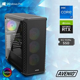 Avenio Vector Intel Core i7 12700F 2.10GHz 32GB 1TB NVMe SSD W10P nVidia GeForce RTX 3080 Ti 12GB GDDR6X P/N: 02242016