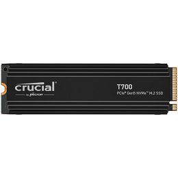Crucial T700 2TB PCIe Gen5 NVMe M.2 SSD with heatsink, EAN: 649528936721