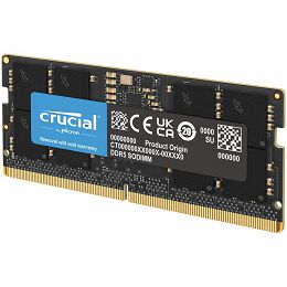 Crucial 24GB DDR5-5600 SODIMM CL46 (16Gbit), EAN: 649528929945
