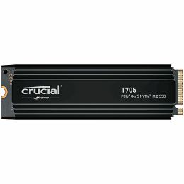 Crucial T705 4TB PCIe Gen5 NVMe M.2 SSD with heatsink, EAN: 649528940346