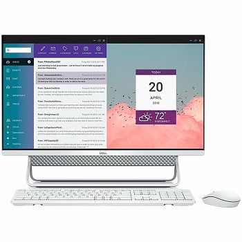 DELL Inspiron AIO DT 7700 27in FHD (1920 x 1080) TOUCH, Intel Core i7-1165G7 (12MBCache, up to 4.7 GHz), 16GB (1x16GB) DDR4 2666MHz, 1TB HDD + 512GB SSD, 2GB Nvidia MX330, Cam, Intel WiFi 6 2x2 (Gig+)