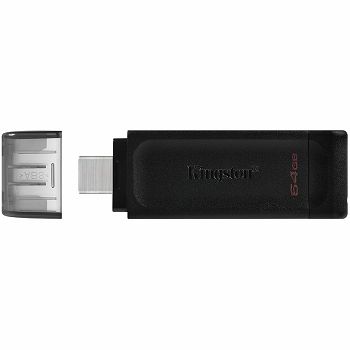 Kingston 64GB USB-C 3.2 Gen 1 DataTraveler 70 EAN: 740617305302