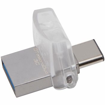 Kingston 64GB DT microDuo 3C, USB 3.0/3.1 + Type-C flash drive EAN: 740617243079
