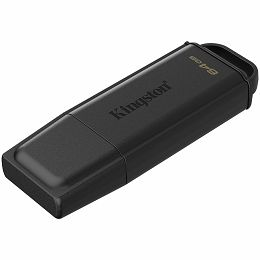 KINGSTON 64GB Portable USB 3.2 Gen 1 DataTraveler Exodia Black
