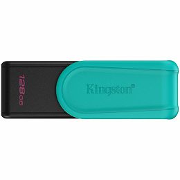 Kingston  128GB Portable USB 3.2 Gen 1 DataTraveler Exodia S (Black/Turquoise)