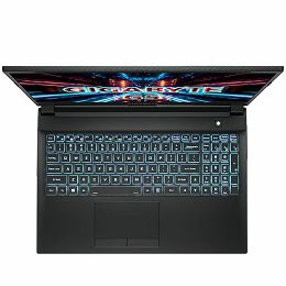 GIGABYTE Notebook G5 KD 15.6in (1920x1080@144Hz) IPS, Intel Core i5-11400H, 16GB (2x8GB) DDR4 3200MHz, 512GB M.2 SSD (1x M.2 slot free, 1x 2.5" slot free), NVIDIA GeForce RTX 3060P 105W, AX201 WiFi/BT