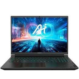 GIGABYTE Notebook G6X 9MG 16" (1920x1200@165Hz) WUXGA, Intel Core i7-13650HX, 16GB (2x8GB) DDR5 4800, NVIDIA RTX 4050 GDDR6 6GB, Gen4 1TB, Backlit, Free DOS