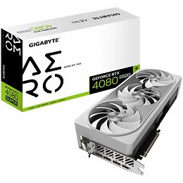 GIGABYTE Video Card NVIDIA GeForce RTX 4080 SUPER AERO OC 16G, 16GB GDDR6X/256bit, PCI-E 4.0, 1xHDMI, 3xDP, Recommended PSU 850W
