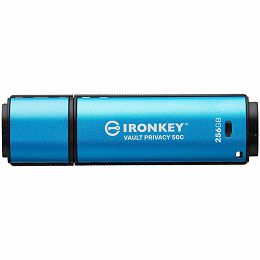 Kingston 256GB USB-C IronKey Vault Privacy 50C AES-256 Encrypted, FIPS 197 EAN: 740617330175