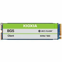 SSD KIOXIA BG5 512GB PCIe Gen4 x4 (64GT/s) NVMe 1.4, 112 layers BiCS Flash TLC, M.2 2280-S2 Single-sided, Read/Write: 3500/2700 MBps, IOPS 400K/430K
