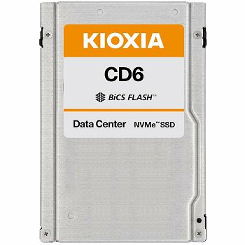 KIOXIA SSD 7680GB Read Intensive PCIe Gen4 1x4 U.3 15mm TLC (BiCS Flash™) 1DWPD, 5yrs
