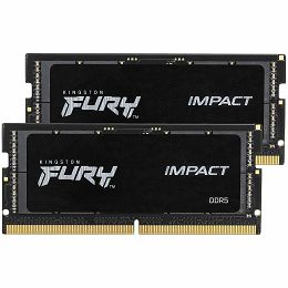 Kingston DRAM 16GB 4800MT/s DDR5 CL38 SODIMM (Kit of 2) FURY Impact EAN: 740617326161