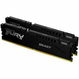Kingston DRAM 64GB 5600MT/s DDR5 CL40 DIMM (Kit of 2) FURY Beast Black EAN: 740617326574