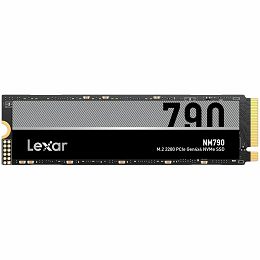 LEXAR NM790 8TB PCIe Gen 4X4 M.2 NVMe, up to 7400 MB/s read and 6500 MB/s write