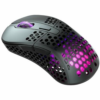XTRFY M42 RGB, Ultra-light Wireless Gaming Mouse, Pixart 3389, Modular shell, Black