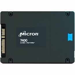 Micron 7400 MAX 800GB NVMe U.3 (7mm) Non-SED Enterprise SSD [Tray], EAN: 649528923554