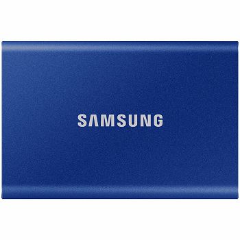 Samsung SSD T7  External 2TB, USB 3.2, 1050/1000 MB/s, included USB Type C-to-C and Type C-to-A cables, 3 yrs, indigo blue, EAN: 8806090312403