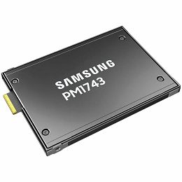 Samsung PM1743 7.68TB Enterprise SSD, 2.5” 15mm, PCIe 5.0 x4, Read/Write: 14000 / 6000 MB/s, Read/Write IOPS 2500K/300K