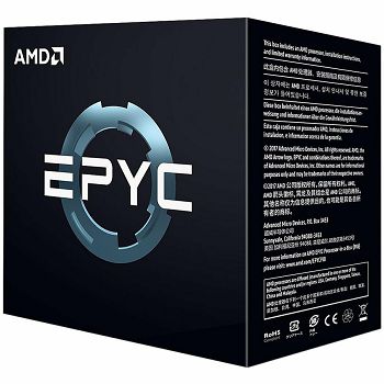 AMD CPU EPYC 7000 Series 16C/32T Model 7351P (2.4/2.9GHz max Boost, 64MB,155/170W,SP3) box