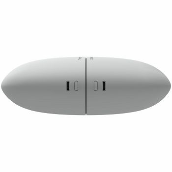 Prestigio Supreme, 2-in-1 bluetooth speakers with magnets, TWS, 1000mAH battery, with Type-C port,  Type-C to USB Cable 1.5M, Dimension 69*96*65mm, white color.