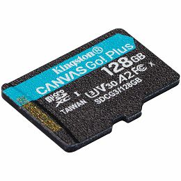 Kingston 128GB microSDXC Canvas Go Plus 170R A2 U3 V30 Single Pack w/o ADP EAN: 740617301243
